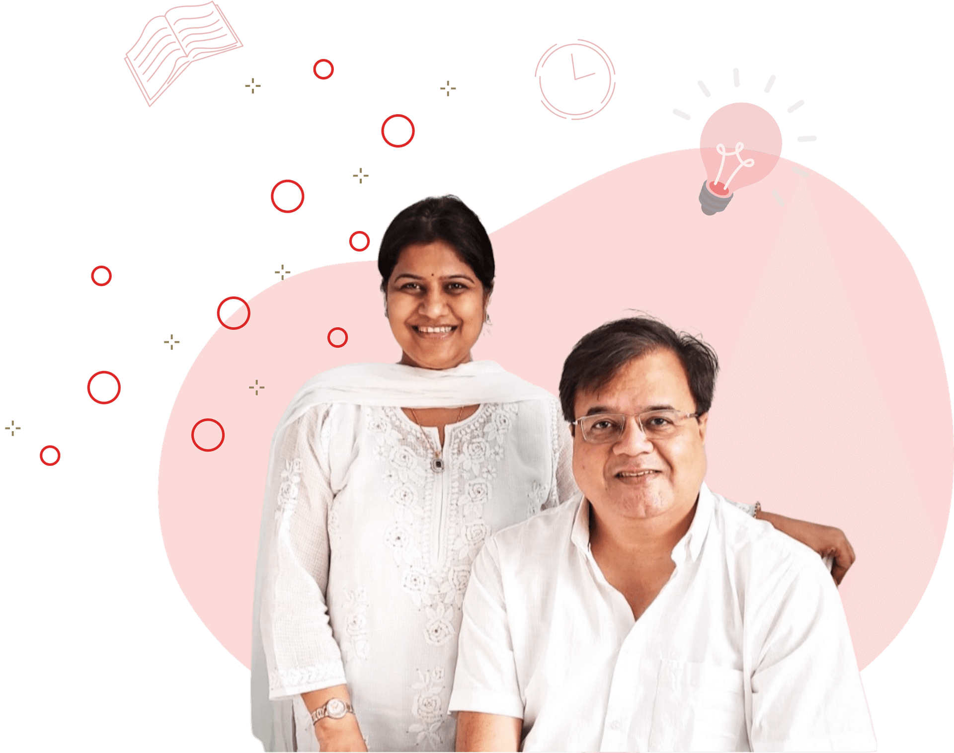 hero image, founders posing